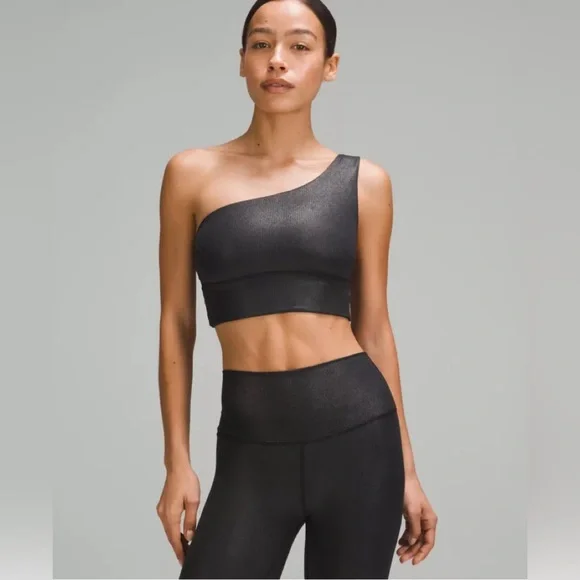 Lululemon Align Asymmetrical Rib Bra A/B *Shine - Picture 3 of 7